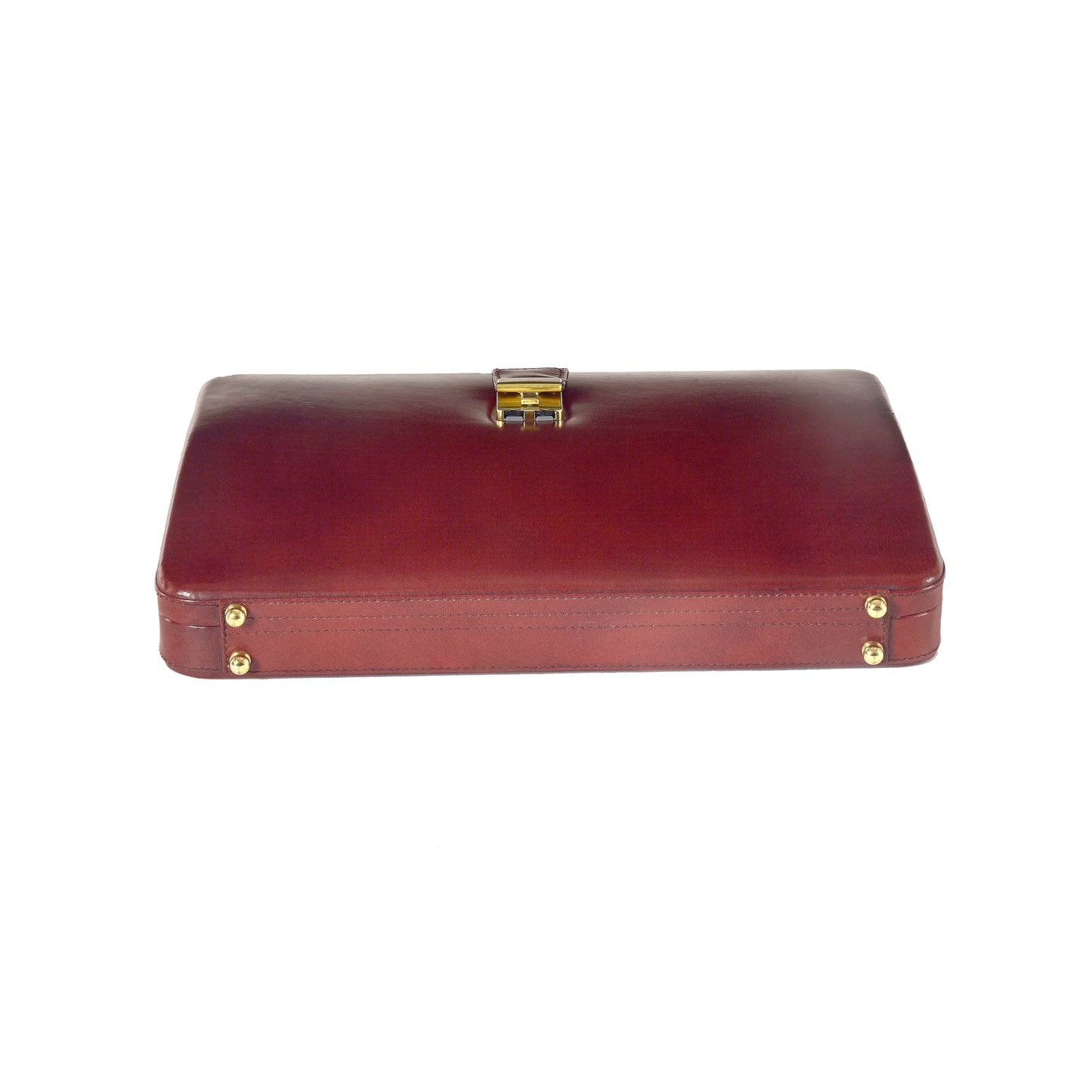 Genuine Leather Attache Briefcase for Men's Office Handbag Doctor Briefcase Leather Laptop MacBook Carry Case Leather File Organizer