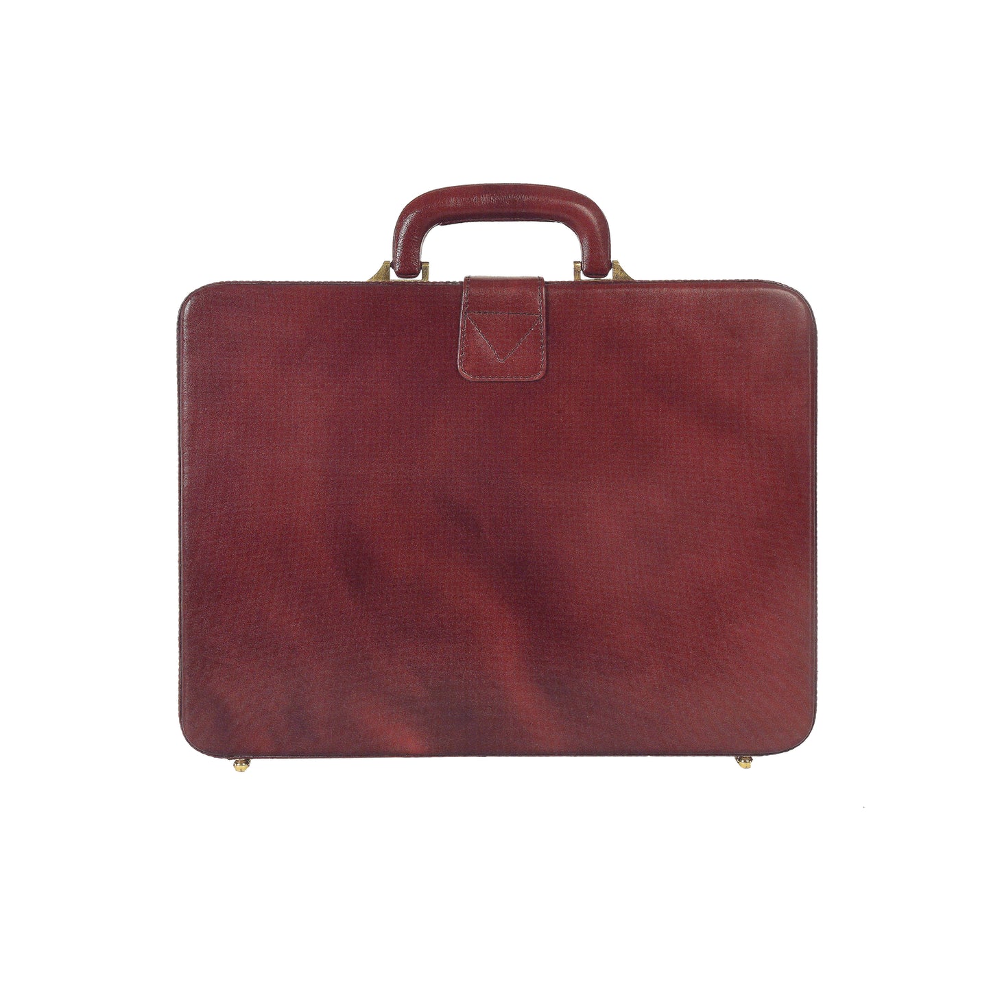 Genuine Leather Attache Briefcase for Men's Office Handbag Doctor Briefcase Leather Laptop MacBook Carry Case Leather File Organizer