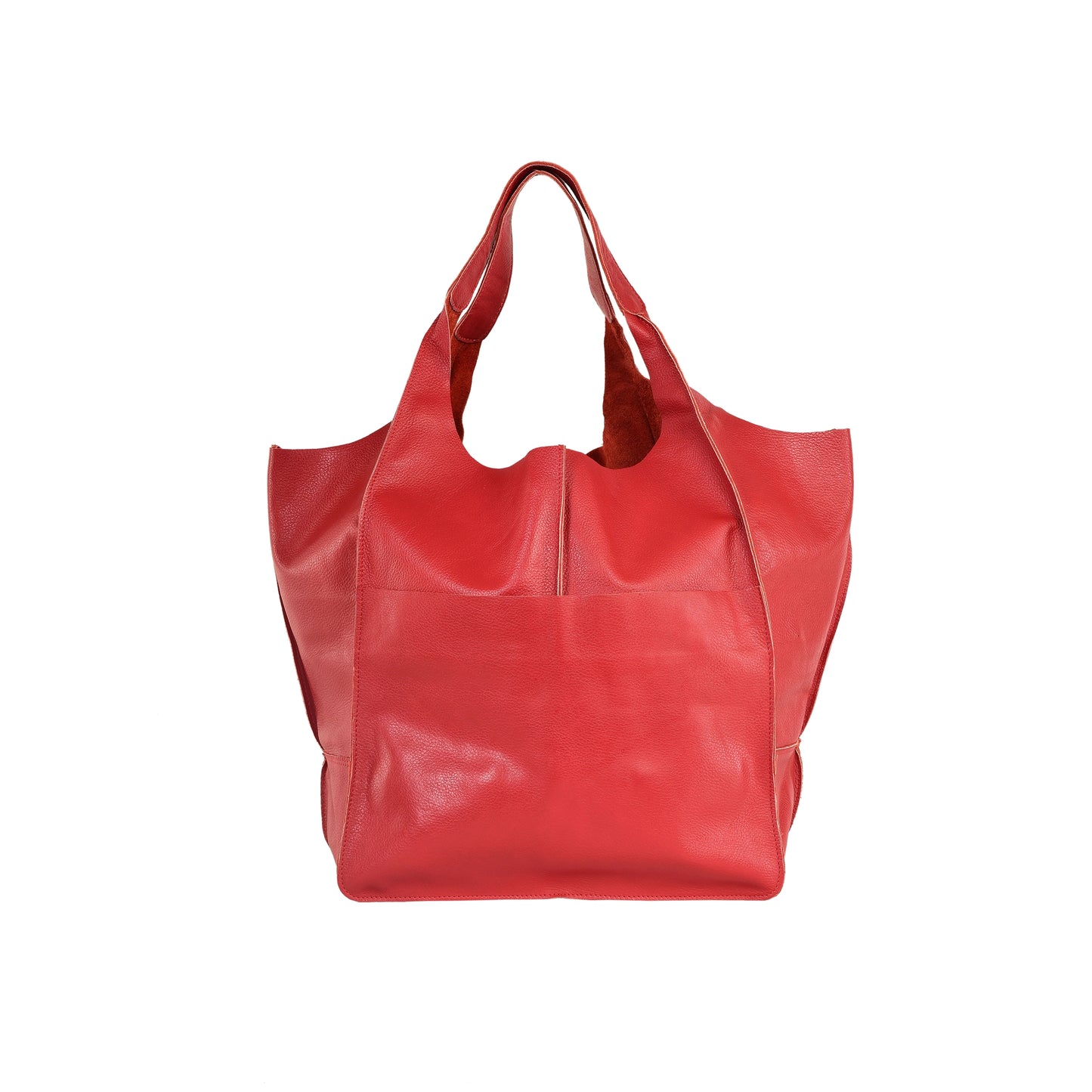 Cognac Brown Oversize Tote Shopper Bag Large Leather Tote Bag Big Shoulder Bag Large Travel Bag Shopping Bag Oversized Tote Everyday Purse