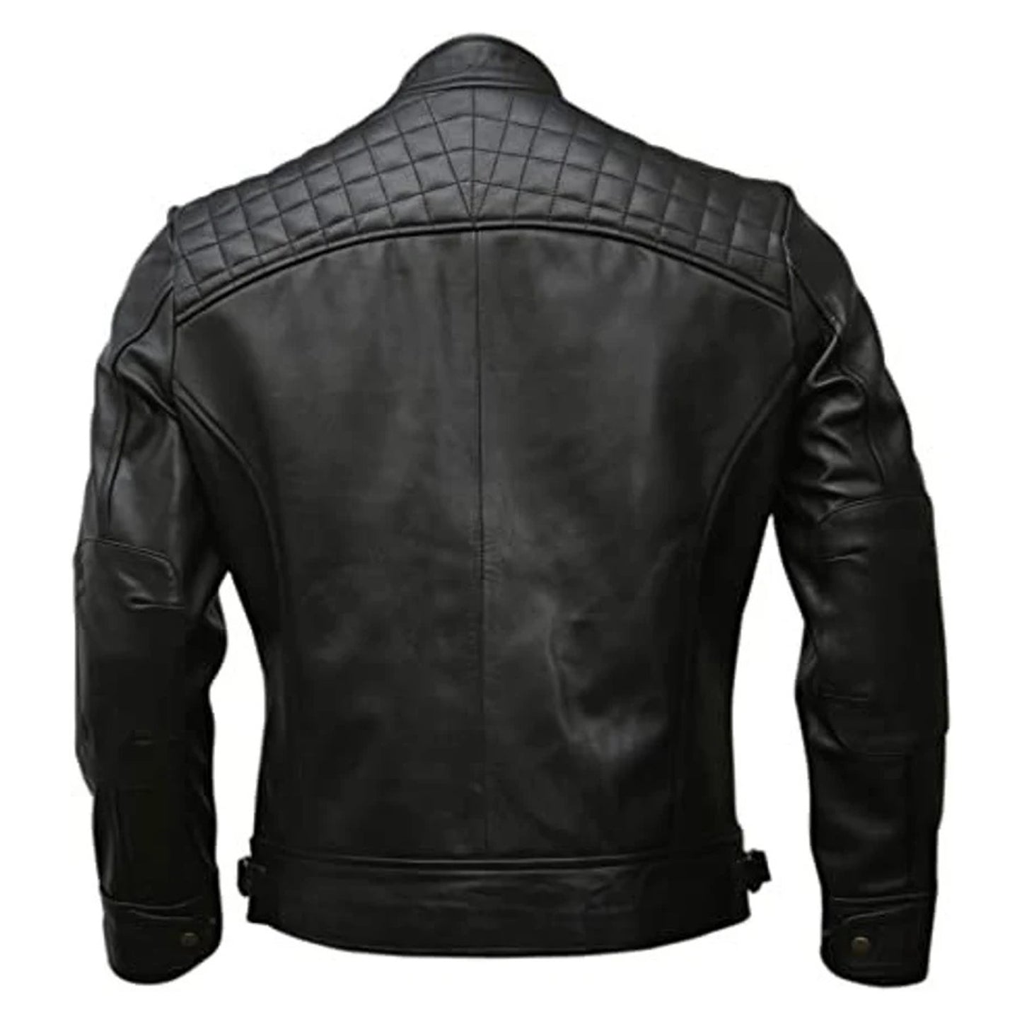 Lambskin Leather jacket for Men's Soft Leather Biker jacket for Men Gift for Him Stylish Leather Jacket