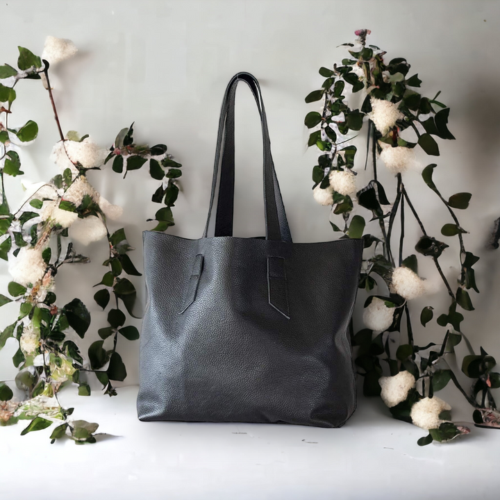 Genuine Leather Tote Bag for Women | Leather Shoulder Bag | Shopper Bag