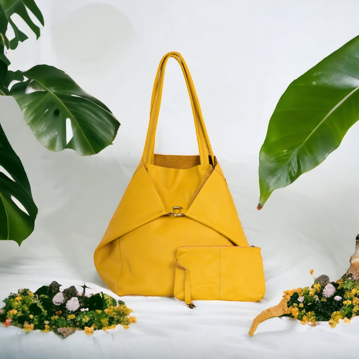 Yellow Oversized Tote Bag | Extra Large Shopper Bag
