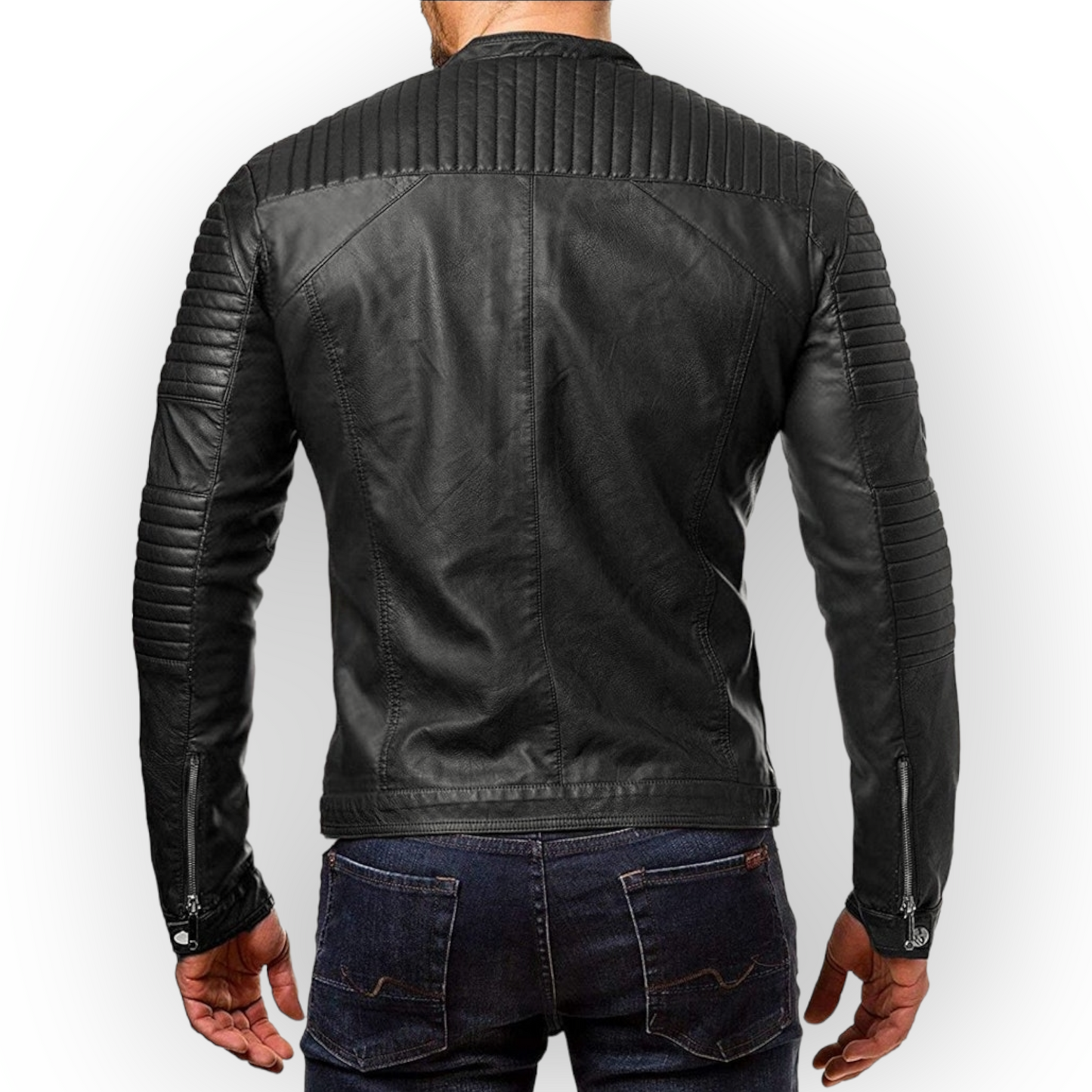 Premium Quality Soft Lambskin Leather jacket for Men's Soft Leather Biker jacket for Men Gift for Him Stylish Leather Jacket