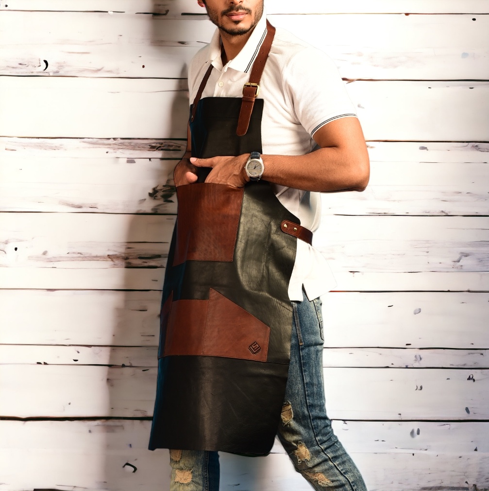 Handcrafted Apron Leather Apron for men Craft Apron, Apron for blacksmith Work apron Butcher apron Artisan apron Heavy Duty Leather Apron