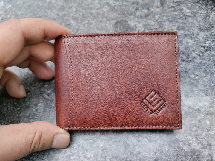 Minimalist Leather Wallet for Men | Slim RFID Wallet