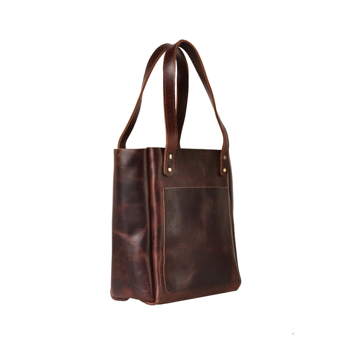 Top Grain Leather Tote  Bag for Everyday