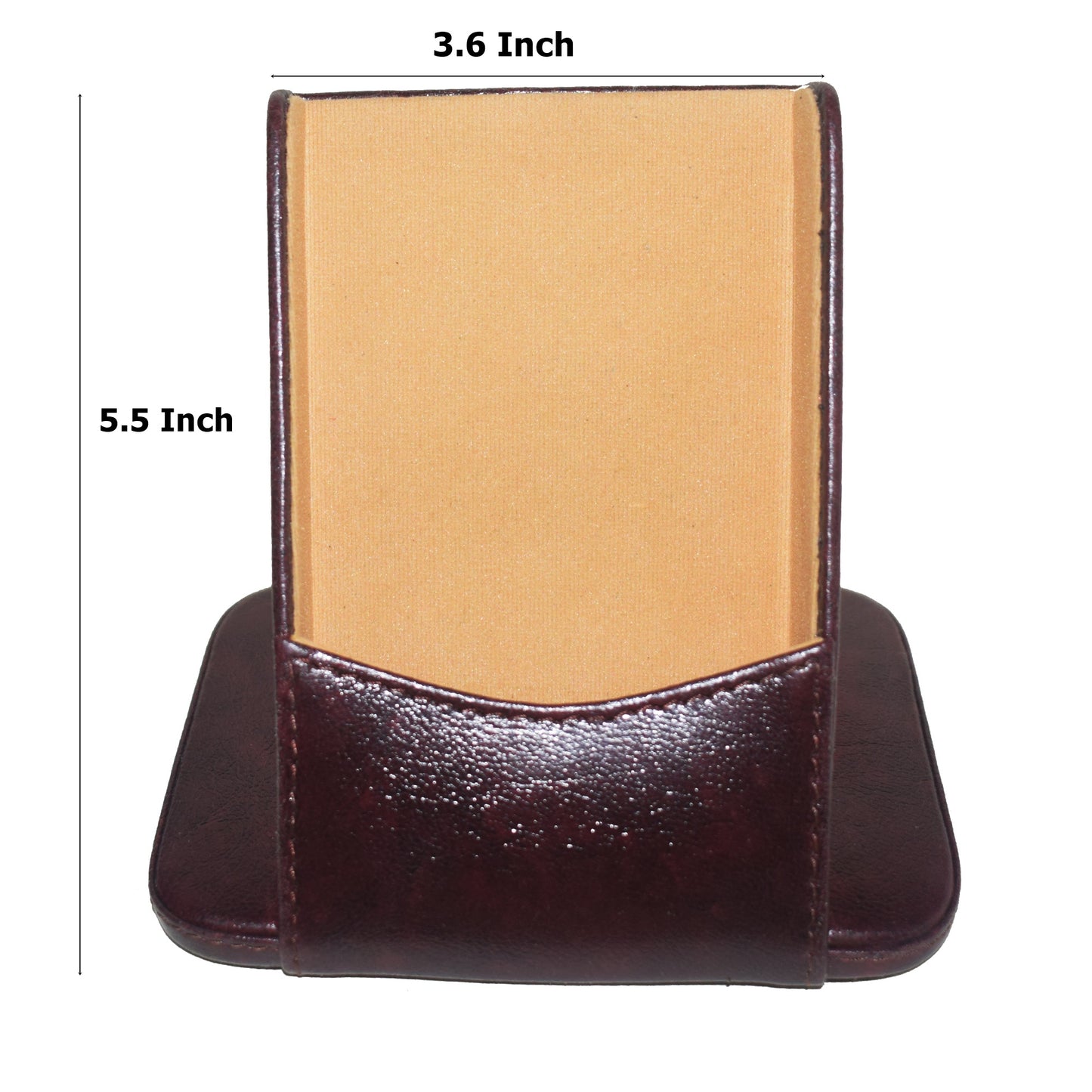 Vegan Leather Desk Organizer Mobile Stand Office Decor Gift for Him PU Leather Mobile Holder